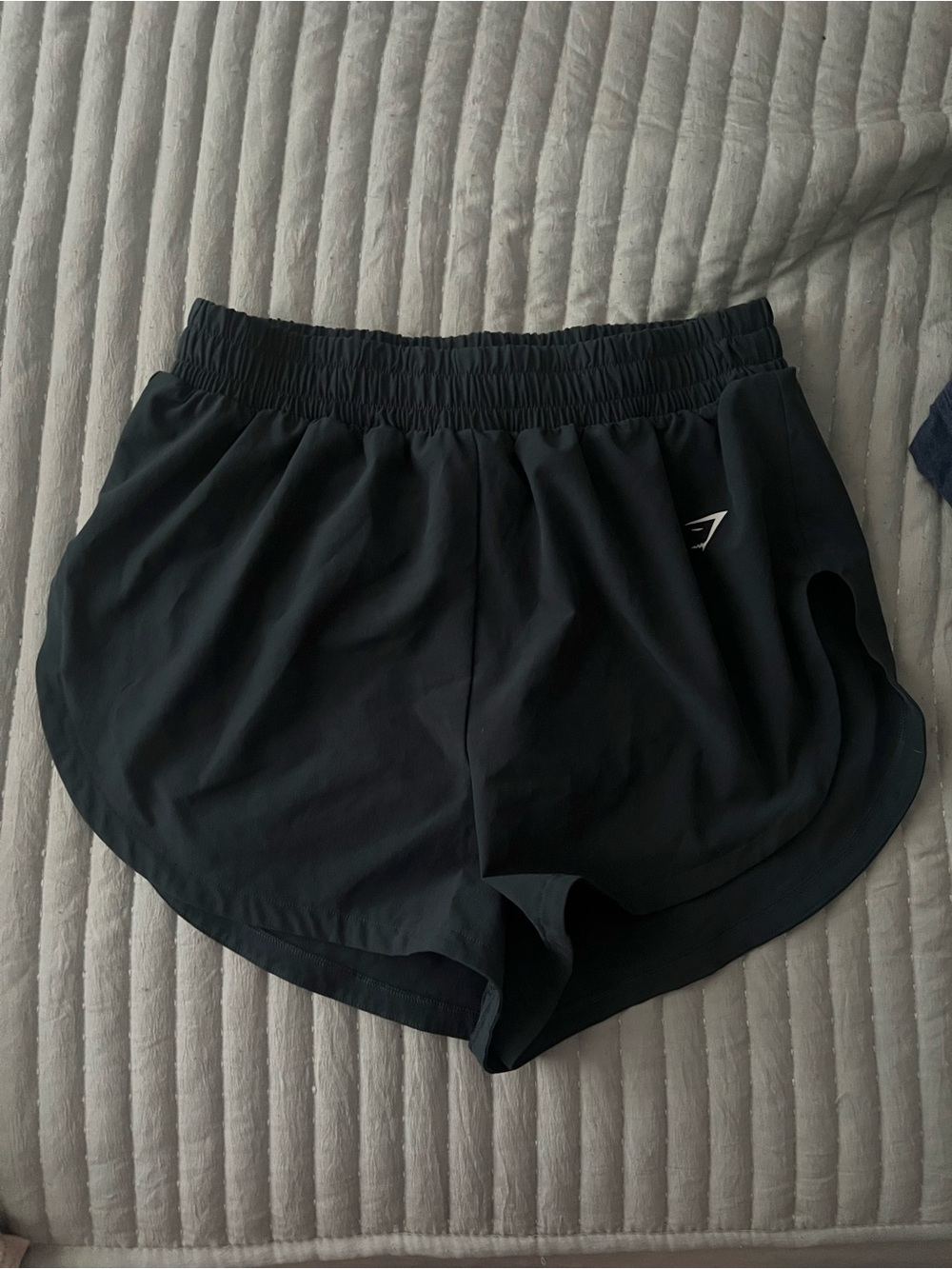 Gymshark Women’s Dark Blue Athletic Running Shorts